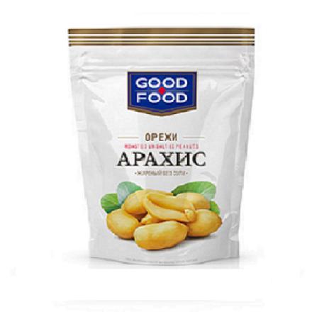 Орехи Good Food Арахис жареный без соли 150 гр