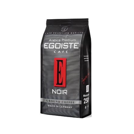 Кофе молотый Egoiste Noir, 250 гр