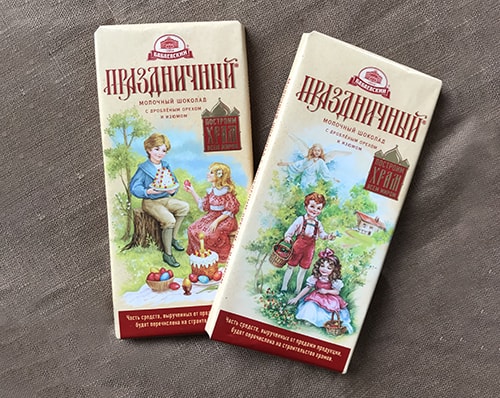 Молочный шоколад Праздничный